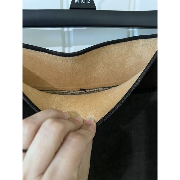 Women Winter Autumn Outdoor Legs Fake Translucent Warm Fleece Pantyhose Stocking - Picture 6 of 12